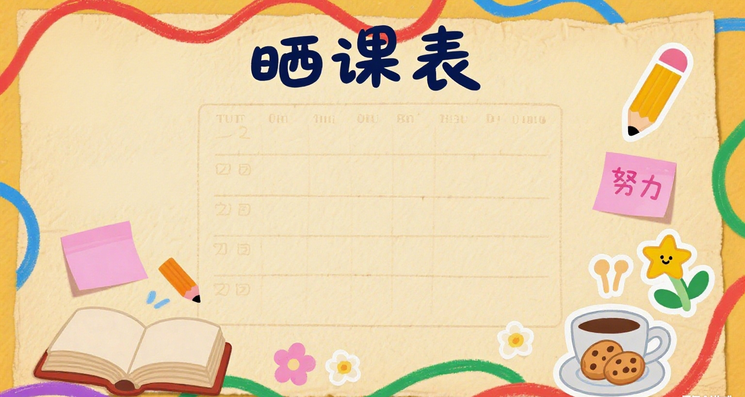 新普陀小学西校2025学年第一学期课表